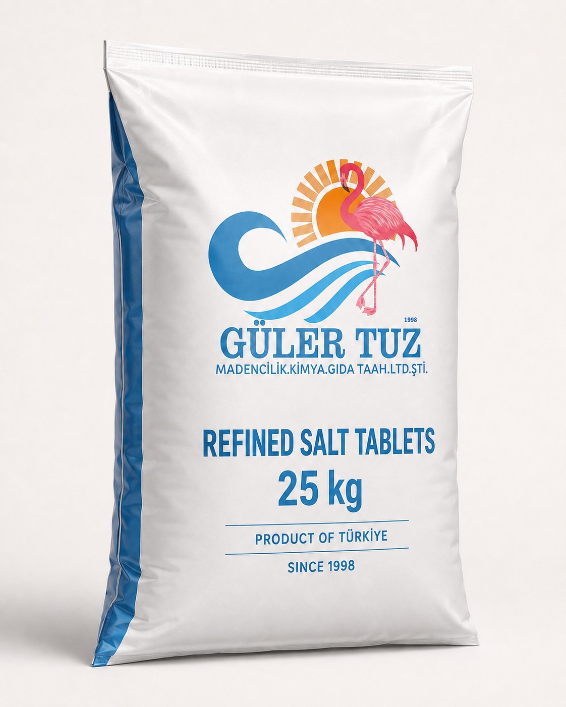 Güler Tuz 25-kg-Verpackung raffiniertes Tablettensalz